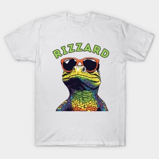 Rizzard Lizzard with Rizz Funny T-Shirt